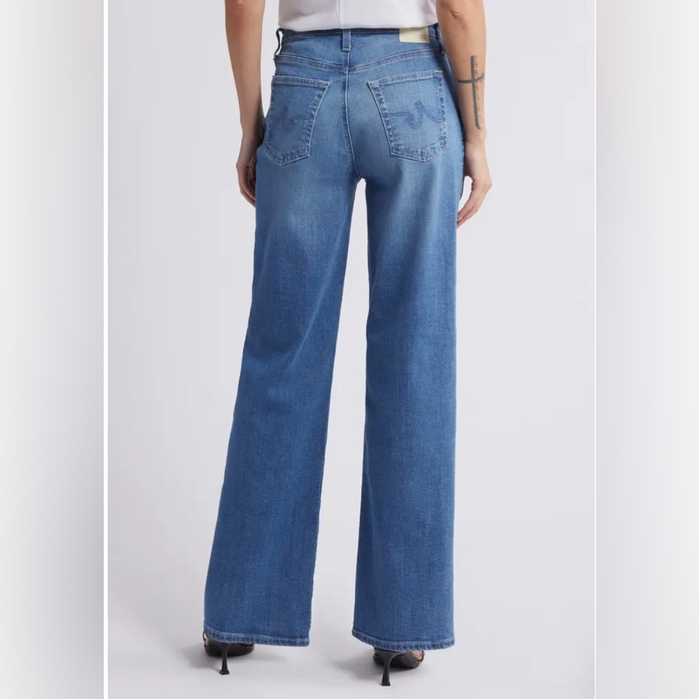 AG Kora High-Rise Wide Leg Jeans